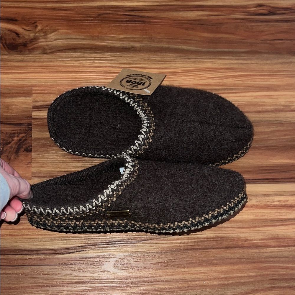 Cozy Dark Brown Slip-On Loafers